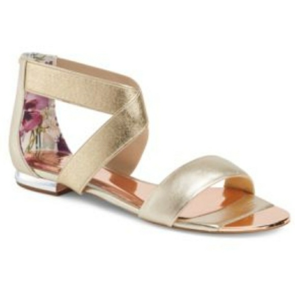 ted baker flat sandals